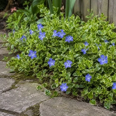 Барвінок Aureovariegata фото