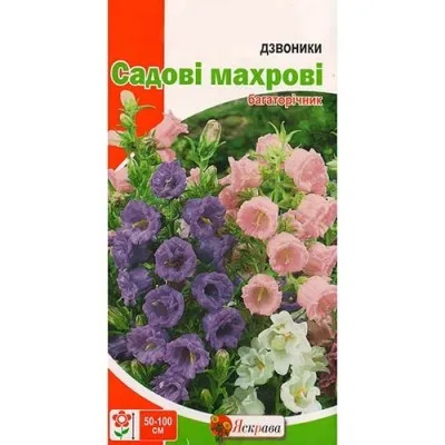 Дзвоники Садовi Махровi фото