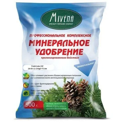 Добриво Mivena Field-Cote CRF 26-05-11-2MgO-TE 4m фото