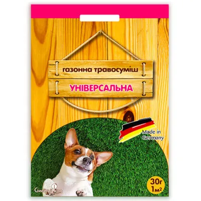 Газонна травосуміш Універсальна 30г фото