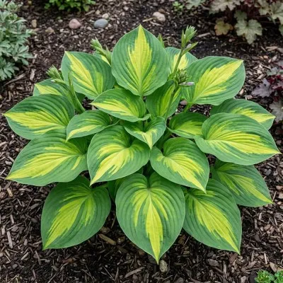 Хоста Emerald Charger фото
