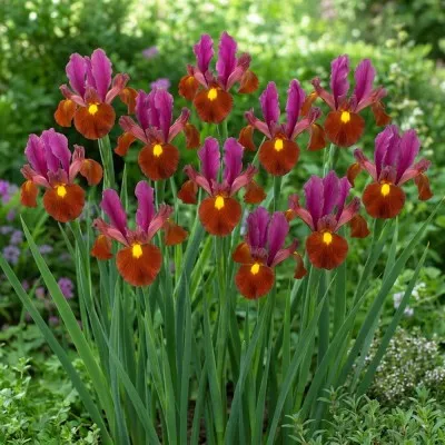 Ірис Hollandica Red Ember фото