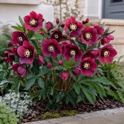 Морозник Red Hybrids (Гігантська квітка) фото