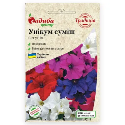 Петунія Унікум, суміш фото