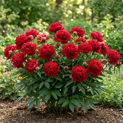 Півонія Christmas Velvet фото