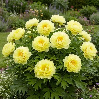 Півонія Smith Family Yellow фото