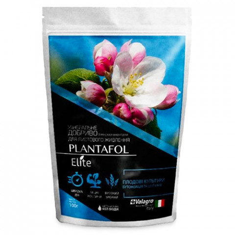 Комплексне мінеральне добриво для плодових, бутонізація і цвітіння, Plantafol Elite (Плантафол Еліт), 100г, NPK 10.54.10 фото