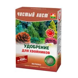 Добриво для хвойників Чистий лист 300г фото