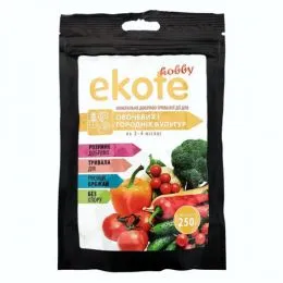 Добриво Еkote для овочевих і городніх культур 3-4 місяців, 250г фото