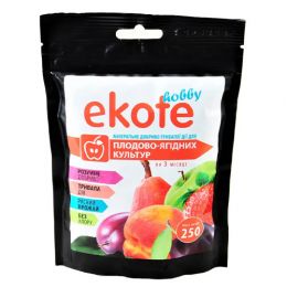 Добриво Еkote для плодово-ягідних культур 3-4 місяці, 250г фото