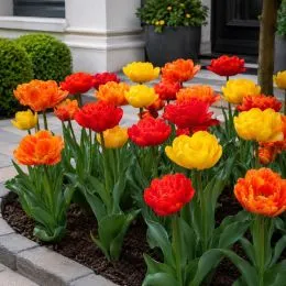 Мікс тюльпанів Fire (30 цибулин) фото