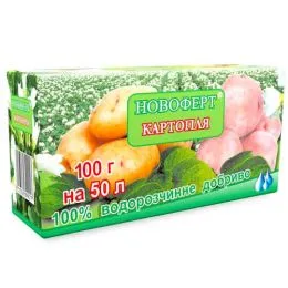 Добриво Новоферт Картопля 100г фото