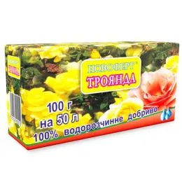 Добриво Новоферт Троянда 100г фото