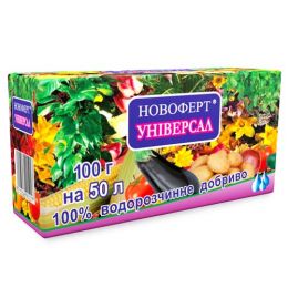 Добриво Новоферт Універсал 100г фото