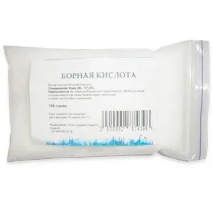 Борна кислота фото