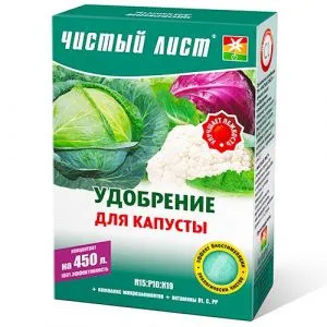 Добриво для капусти Чистий лист 300г фото