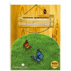 Газонна травосуміш Легкий догляд 0,4кг фото