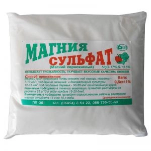 Сульфат магнія 0,5 кг фото