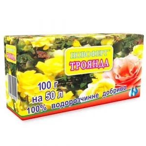 Добриво Новоферт Троянда 100г фото
