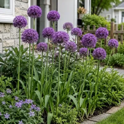 Аллиум Purple Caila фото