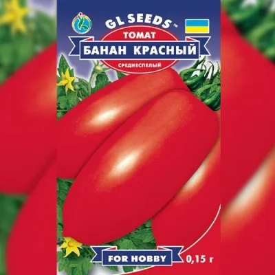 Томат Банан красный фото
