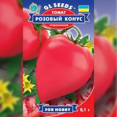 Томат Розовый конус фото