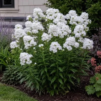 Флокс Paniculata White Admiral фото