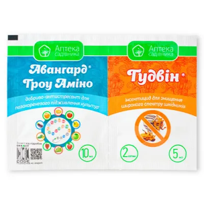 Инсектицид Гудвин (5 мл) + Авангард Гроу Амино (10 мл), Укравит фото