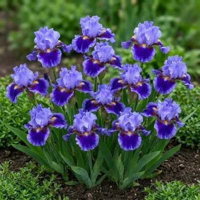 Ирис Pumila Thimble фото