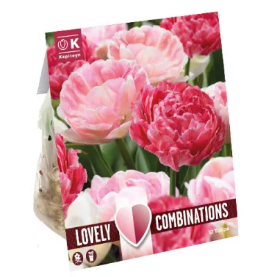Комбо Тюльпаны Duopack Sweet Pink Mix фото