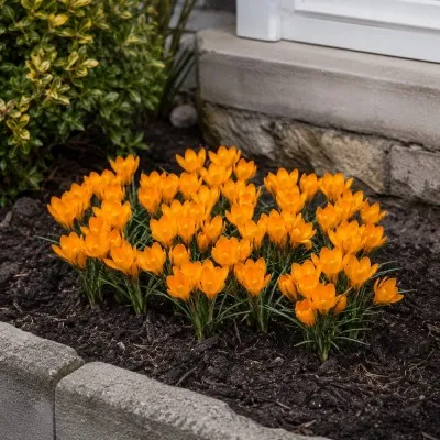 Крокус Orange Monarch фото