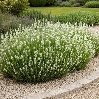Лаванда Hidcote White фото