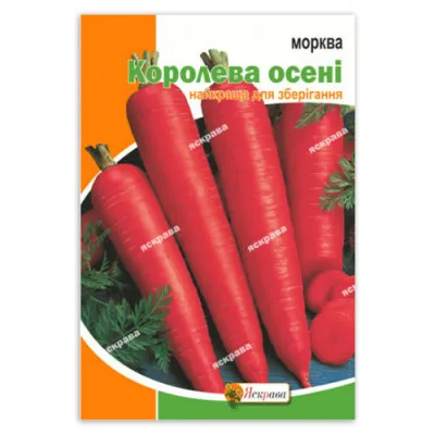 Морковь Королева Осени 15г фото