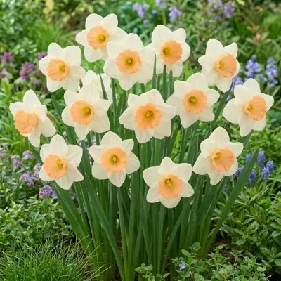 Нарцисс Peaches and Cream фото
