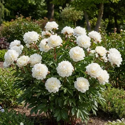 Пион Duchesse de Nemours фото