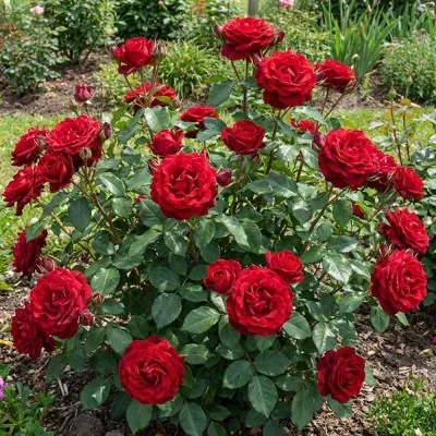 Роза Red Brokat фото