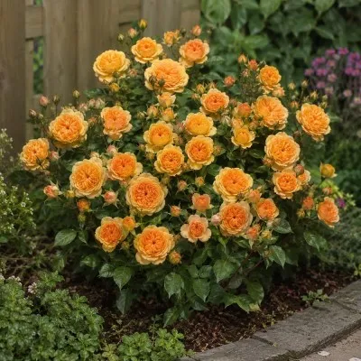 Роза бордюрная Clementine фото
