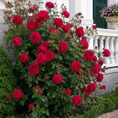 Роза Red Eden Rose фото