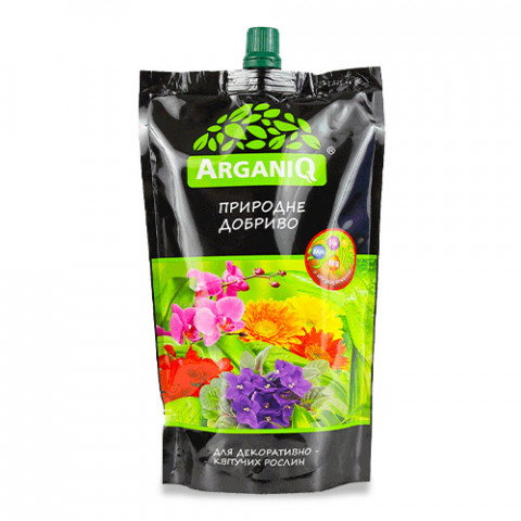 Арганик (ArganiQ) природное удобрение (для цветущих растений) 500 мл фото