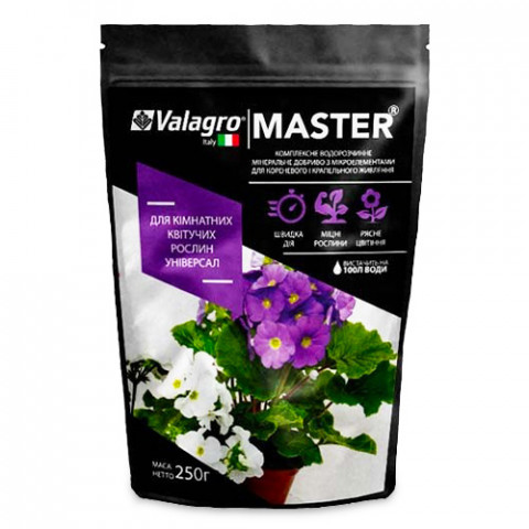 Комплексное минеральное универсальное удобрение для комнатных цветущих растений Master (Мастер), 250г, NPK 13.40.13 фото