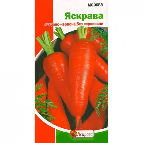 Морковь Яскрава пакет-гигант фото
