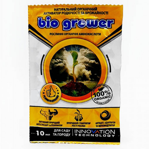 Органичный активатор Bio Grower, 10 мл фото