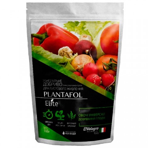 Комплексное минеральное универсальное удобрение для овощных, созревание плодов, Plantafol Elite (Плантафол Элит), 100г, NPK 5.15.45 фото