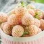 Клубника Ананасная Pineberry Snow White (Средний) фото