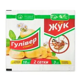 Инсектицид АТО Жук 3 мл+Гуливер Стимул 10 мл, Укравит фото