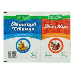 Инсектицид АТО Жук 3 мл + Авангард Стимул 10 мл, Укравит фото