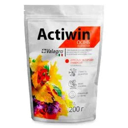 Комплексное минеральное удобрение для сада и огорода Actiwin (Активин), 200г, NPK 9.16.14, Осень фото