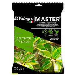 Комплексное минеральное удобрение для фикусов и драцен Master (Мастер), 25г, NPK 15.5.30 фото