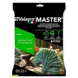 Комплексное минеральное удобрение для кактусов и суккулентов Master (Мастер), 25г, NPK 13.40.13 фото