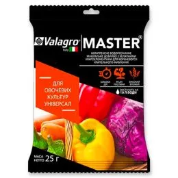 Комплексное минеральное универсальное удобрение для овощных культур Master (Мастер), 25г, NPK 18.18.18 фото